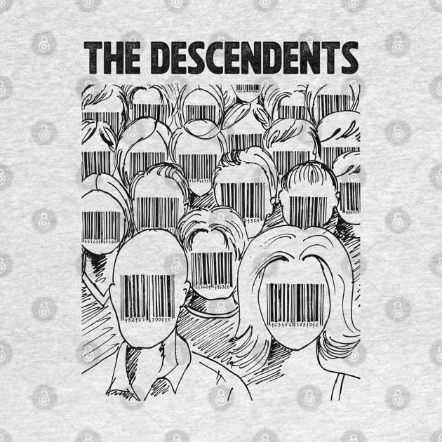 Barcode face The Descendents by adima